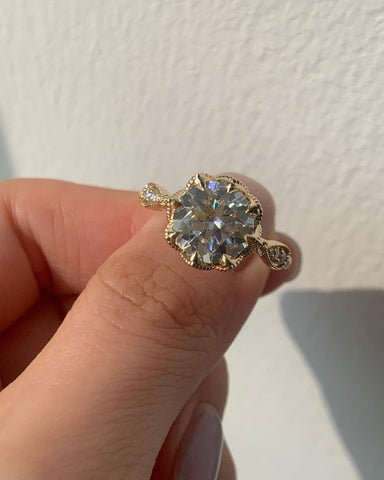 Circle of Sparkle diamond ring