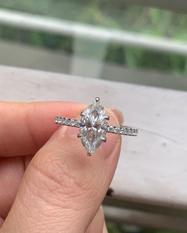 Attractive Marquise ring