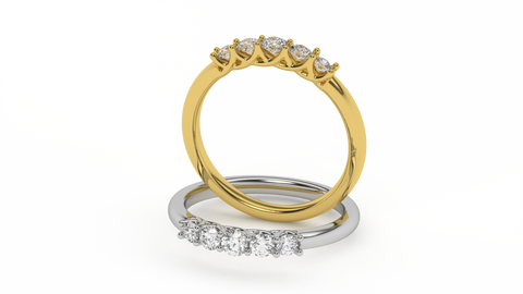 The Round Lab Grown Grace Ring