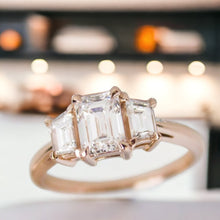 compromising on sustainability diamond ring